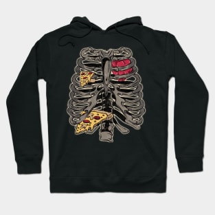 BONES MORE PIZZA Hoodie